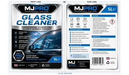 MJ Pro Fast Glass Cleaner