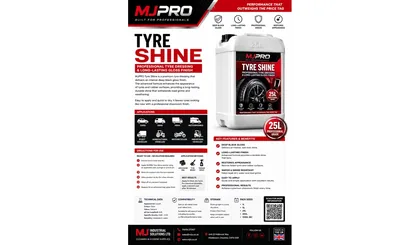 MJ Pro Premium Tyre Shine