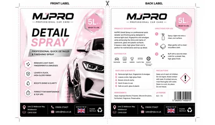 MJ Pro Ultra Shine Detail Spray